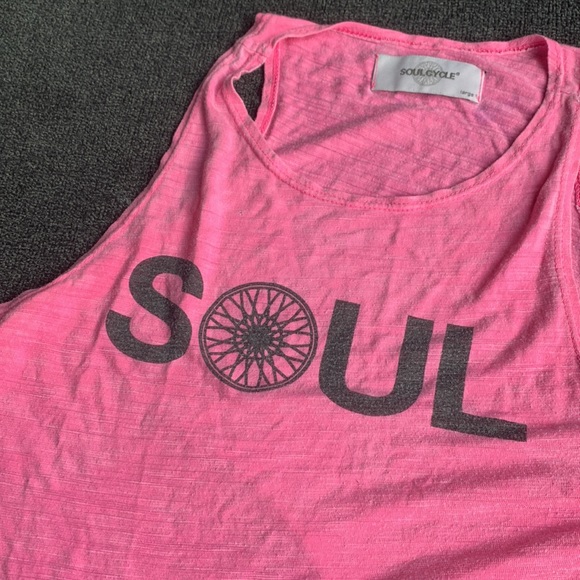 Soulcycle pink tank - Picture 2 of 4